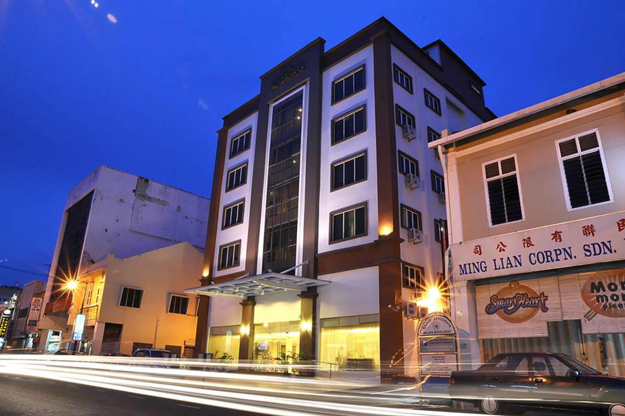 Bendahara Hotel @ Malacca City Kültér fotó